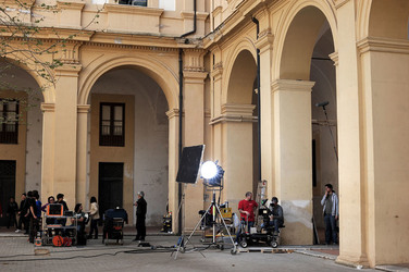 CONVITTO FALCONE di P.Scimeca per Giovanni Falcone nel suo 20simo. Foto di scena e set di Giulio Azzarello &copy;2014.
