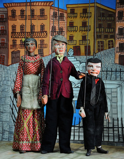 OPERA DEI PUPI dei maestri Mimmo e Nino Cuticchio. Fotografie di Giulio Azzarello &copy;2014.