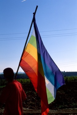 MARCIA DELLA PACE PERUGIA ASSISI fotografie di Giulio Azzarello &copy;2000 2022.