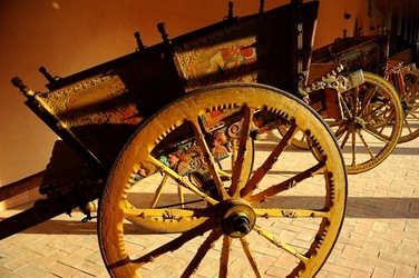 MUSEO DEL CARRETTO SICILIANO D Aumale. Fotografie di Giulio Azzarello &copy;2018.