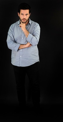 ALESSANDRO ACCARDI attore italiano. Fotografie di Giulio Azzarello &copy;2018.