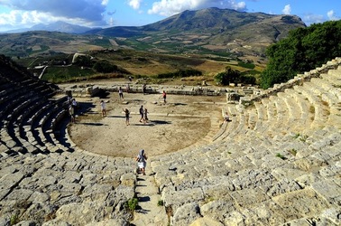 SEGESTA sito archeologico. Fotografie di Giulio Azzarello ©2018.