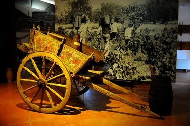 MUSEO DEL CARRETTO SICILIANO D Aumale. Fotografie di Giulio Azzarello &copy;2018.