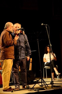 I FRATELLI MANCUSO e i poeti romani. Fotografie di Giulio Azzarello &copy;2020.