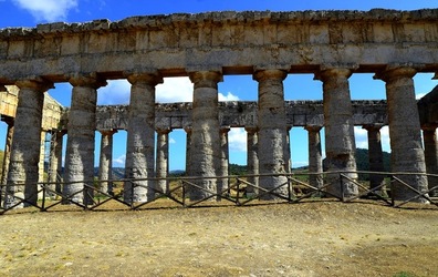 SEGESTA sito archeologico. Fotografie di Giulio Azzarello ©2018.