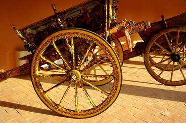 MUSEO DEL CARRETTO SICILIANO D Aumale. Fotografie di Giulio Azzarello &copy;2018.