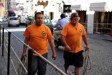 SANTA ROSA a Viterbo. Fotografie di Giulio Azzarello &copy;2014.