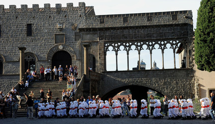 SANTA ROSA a Viterbo. Fotografie di Giulio Azzarello &copy;2014.