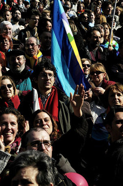 MANIFESTAZIONE per la PACE. Fotografie di Giulio Azzarello ©2014. MANIFESTAZIONE per la PACE. Fotografie di Giulio Azzarello ©2014.