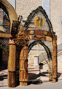 GLI ARCHI DI PASQUA a San Biagio Platani in Sicilia. Fotografie di Giulio Azzarello &copy;2014.