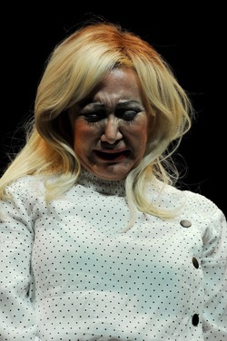 ANTONELLA RIZZO attrice siciliana italiana. Fotografie di Giulio Azzarello &copy;2018.