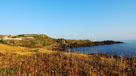 ISOLA DI USTICA la costa. Fotografie di Giulio Azzarello &copy;2016.