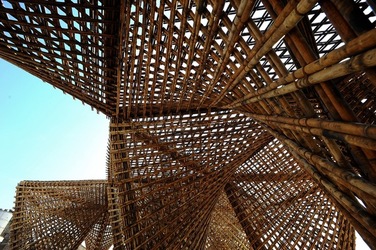 STRUTTURA di LEGNO BIENNALE di ARCHITETTURA di VENEZIA. Foto di G.Azzarello ©2018. STRUTTURA di LEGNO BIENNALE di ARCHITETTURA di VENEZIA. Foto di G.Azzarello ©2018.