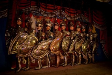 OPERA dei PUPI di Mimmo e Giacomo Cuticchio. Fotografie di Giulio Azzarello ©2020. OPERA dei PUPI di Mimmo e Giacomo Cuticchio. Fotografie di Giulio Azzarello ©2020.
