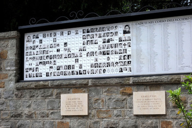 IL SACRARIO DI MARZABOTTO panoramiche e particolari. Fotografie di Giulio Azzarello &copy;2014.