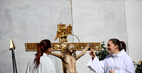 PROCESSIONI religiose per la Pasqua a Palermo. Fotografie di Giulio Azzarello ©2016. PROCESSIONI religiose per la Pasqua a Palermo. Fotografie di Giulio Azzarello ©2016.