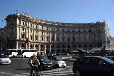 BASILICA di Santa Maria degli Angeli e dei Martiri a Roma. Fotografie di Giulio Azzarello &copy;2014.