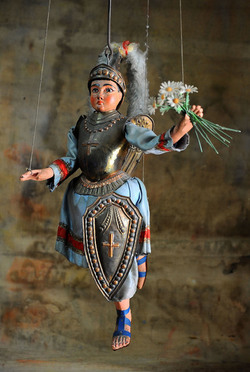 OPERA DEI PUPI dei maestri Mimmo e Nino Cuticchio. Fotografie di Giulio Azzarello &copy;2014.