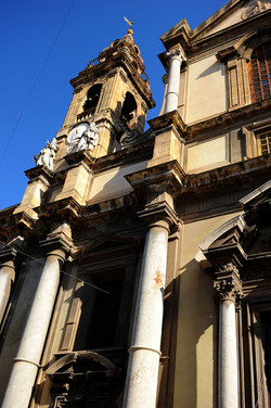 CHIESA S.IGNAZIO all Olivella a Palermo. Fotografie di Giulio Azzarello ©2014.