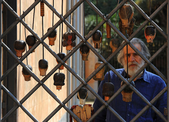 MIMMO CUTICCHIO puparo siciliano ritratti. Fotografie di Giulio Azzarello &copy;2014.