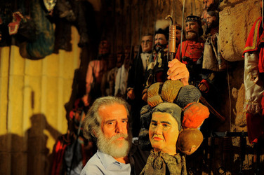 MIMMO CUTICCHIO puparo siciliano ritratti. Fotografie di Giulio Azzarello &copy;2014.