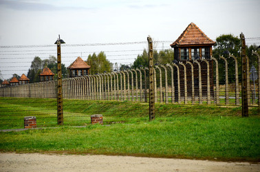 AUSCHIWITZ BIRKENAU il luogo della storia il campo. Fotografie di Giulio Azzarello &copy;2016.