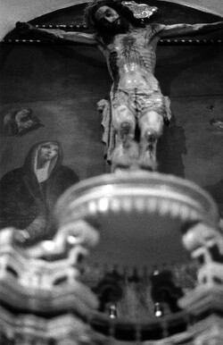 PROCESSIONE RELIGIOSA a Ganci in Sicilia. Fotografie di Giulio Azzarello &copy;2014.