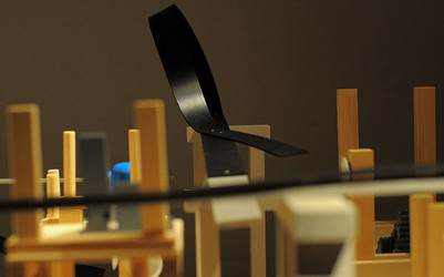 Mobile City installazione di Anne Clemence DeGrollee alla GAM di Palermo. Fotografie di Giulio Azzarello ©2017. Mobile City installazione di Anne Clemence DeGrollee alla GAM di Palermo. Fotografie di Giulio Azzarello ©2017.