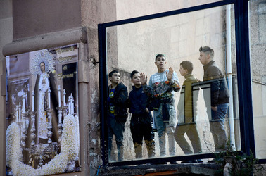 PROCESSIONI religiose per la Pasqua a Palermo. Fotografie di Giulio Azzarello ©2016. PROCESSIONI religiose per la Pasqua a Palermo. Fotografie di Giulio Azzarello ©2016.