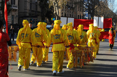 CAPODANNO CINESE panoramiche e particolari. Fotografie di Giulio Azzarello &copy;2014.