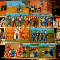 OPERA DEI PUPI dei maestri Mimmo e Nino Cuticchio. Fotografie di Giulio Azzarello &copy;2014.