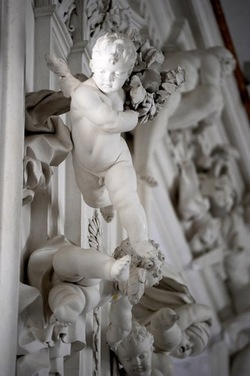 GLI STUCCHI DI GIACOMO SERPOTTA. Fotografie di Giulio Azzarello &copy;2018.