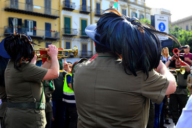 RADUNO di Bersaglieri. Fotografie di Giulio Azzarello &copy;2016.