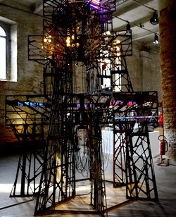 BIENNALE ARTE CONTEMPORANEA di Venezia Arsenale. Fotografie di Giulio Azzarello &copy;2020.