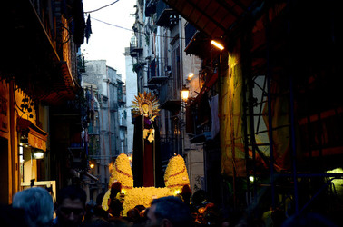 PROCESSIONI religiose per la Pasqua a Palermo. Fotografie di Giulio Azzarello ©2016. PROCESSIONI religiose per la Pasqua a Palermo. Fotografie di Giulio Azzarello ©2016.