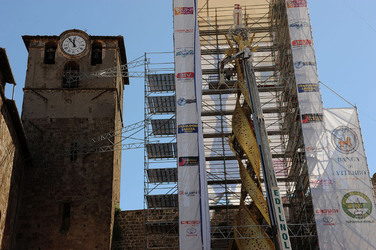 SANTA ROSA a Viterbo. Fotografie di Giulio Azzarello &copy;2014.