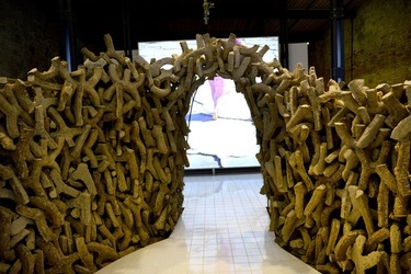 VENEZIA Padiglione Emirati Arabi Arsenale. Biennale Arch. Cont. Fotografie di Giulio Azzarello &copy;2022.