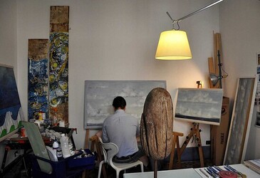 GIORNATA DEL CONTEMPORANEO artisti. Foto di Giulio Azzarello &copy;2014.