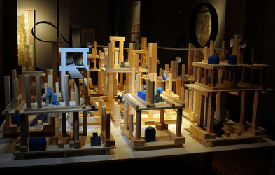 Mobile City installazione di Anne Clemence DeGrollee alla GAM di Palermo. Fotografie di Giulio Azzarello ©2017. Mobile City installazione di Anne Clemence DeGrollee alla GAM di Palermo. Fotografie di Giulio Azzarello ©2017.