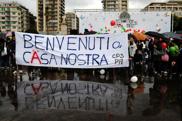 GIORNATE FALCONE E BORSELLINO a Palermo ogni anno. Fotografia di Giulio Azzarello &copy;2014.