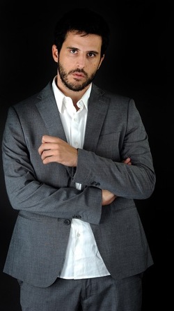 ALESSANDRO ACCARDI attore italiano. Fotografie di Giulio Azzarello &copy;2018.