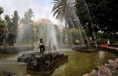 IL GIARDINO INGLESE di Palermo. Fotografie di Giulio Azzarello &copy;2014.