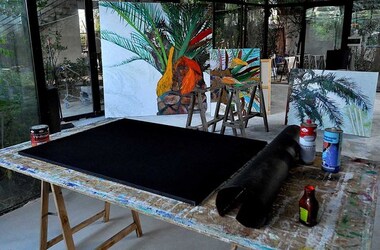 GIORNATA DEL CONTEMPORANEO artisti. Foto di Giulio Azzarello &copy;2014.