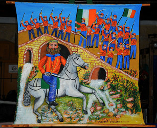 OPERA DEI PUPI dei maestri Mimmo e Nino Cuticchio. Fotografie di Giulio Azzarello &copy;2014.