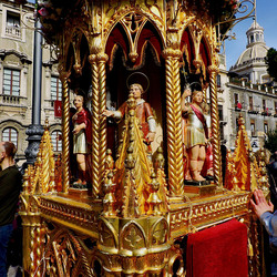 Festa di S.Agata a Catania. Fotografie di Giulio Azzarello ©2017.