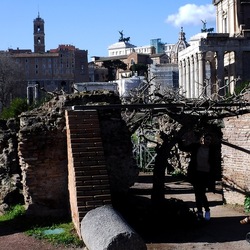FORI IMPERIALI Roma. Fotografie di Giulio Azzarello &copy;2020.