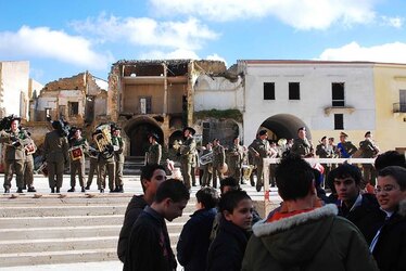 MUSEO della Memoria DEL BELICE a S.Margherita del Belice. Fotografie di Giulio Azzarello &copy;2014.