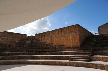 LA CHIESA MADRE a Gibellina nel Belice in Sicilia. Fotografie di Giulio Azzarello &copy;2014.