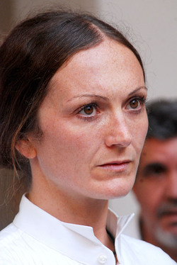 VANESSA BEECROFT allo Spasimo di Palermo alcuni momenti. Fotografie di Giulio Azzarello &copy;2014.