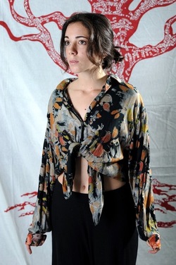 ISABELLA SCIORTINO attrice italiana. Fotografie di Giulio Azzarello &copy;2018.